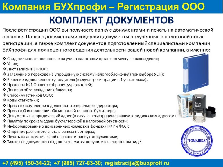 Что делать после регистрации ООО: пошаговая инструкция