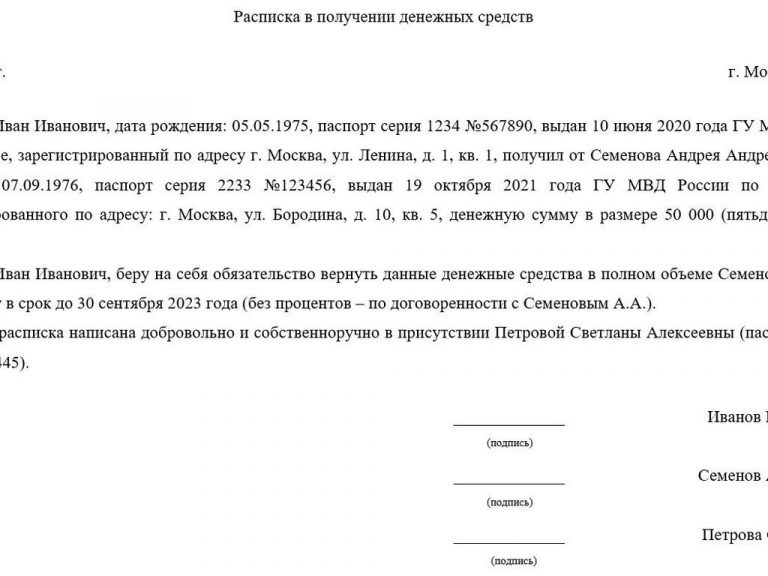 Взыскание долга по расписке или как вернуть свои деньги? – пошаговая инструкция